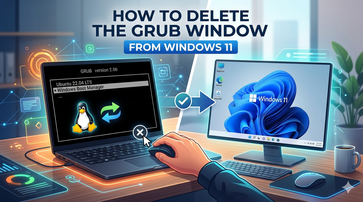 Windows 11 GRUB removal overview