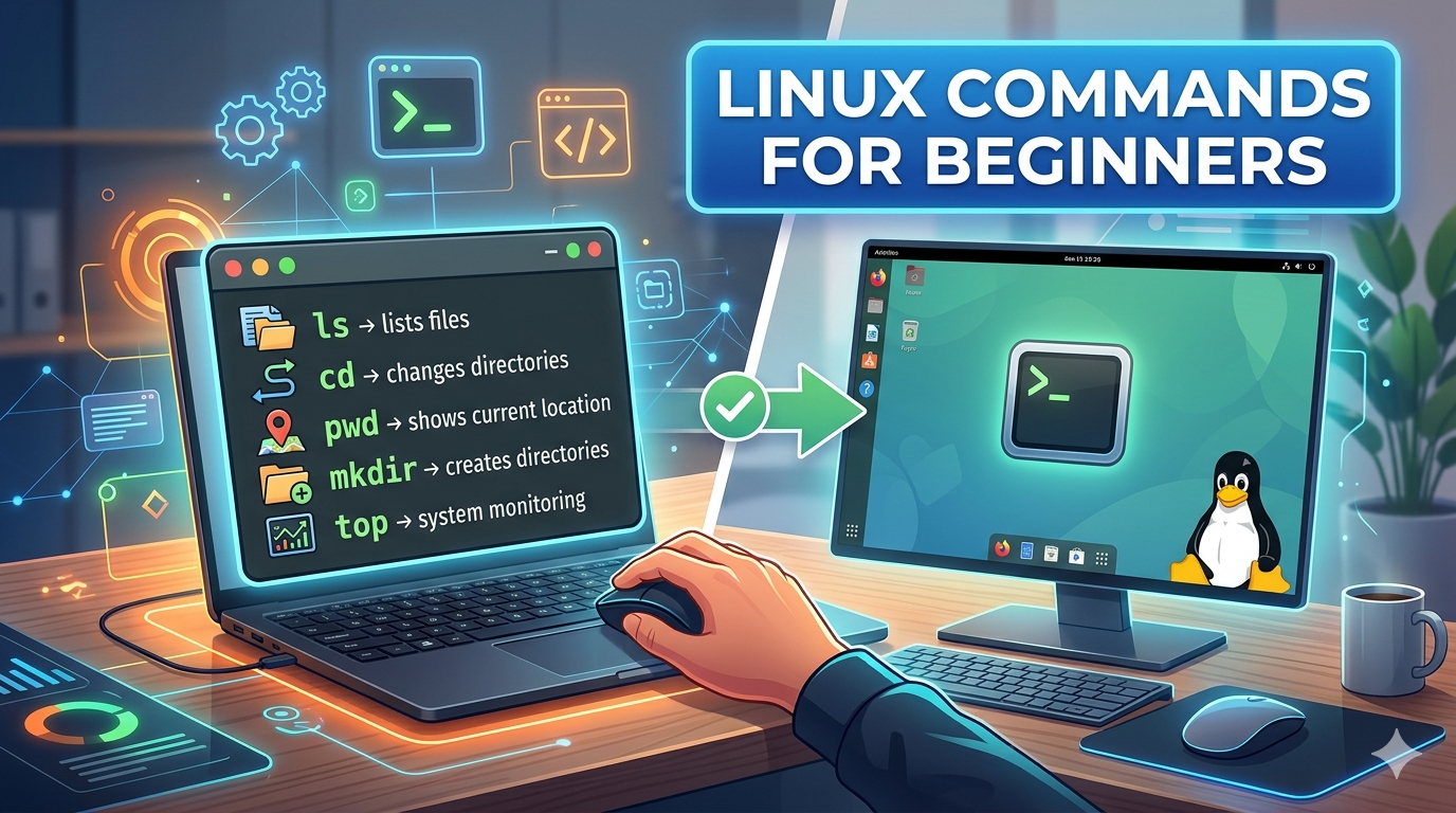Linux terminal commands beginner